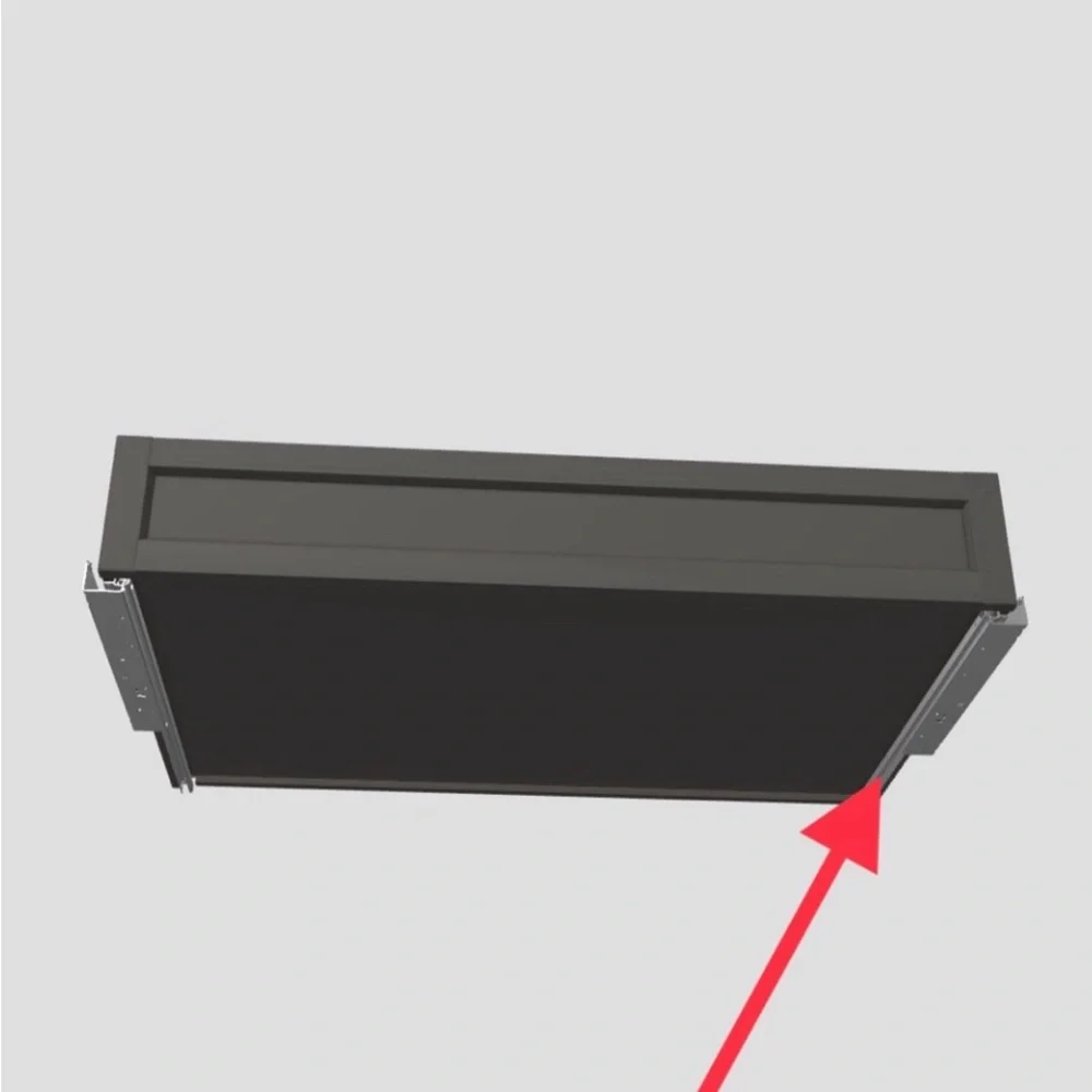 IKEA sliding rail for KOMPLEMENT 22 3/8” (depth) RIGHT side drawer